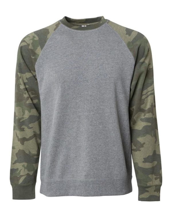 Independent Trading Co. PRM30SBC Nickel Heather/ Forest Camo