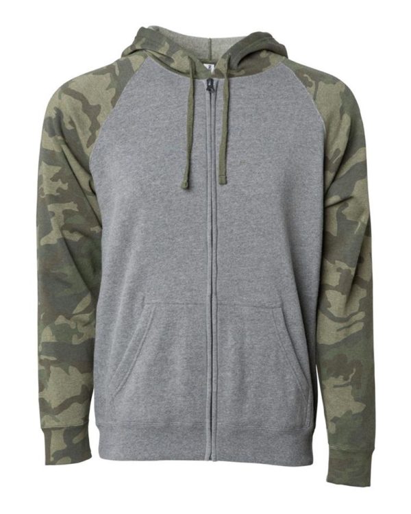 Independent Trading Co. PRM33SBZ Nickel Heather/ Forest Camo