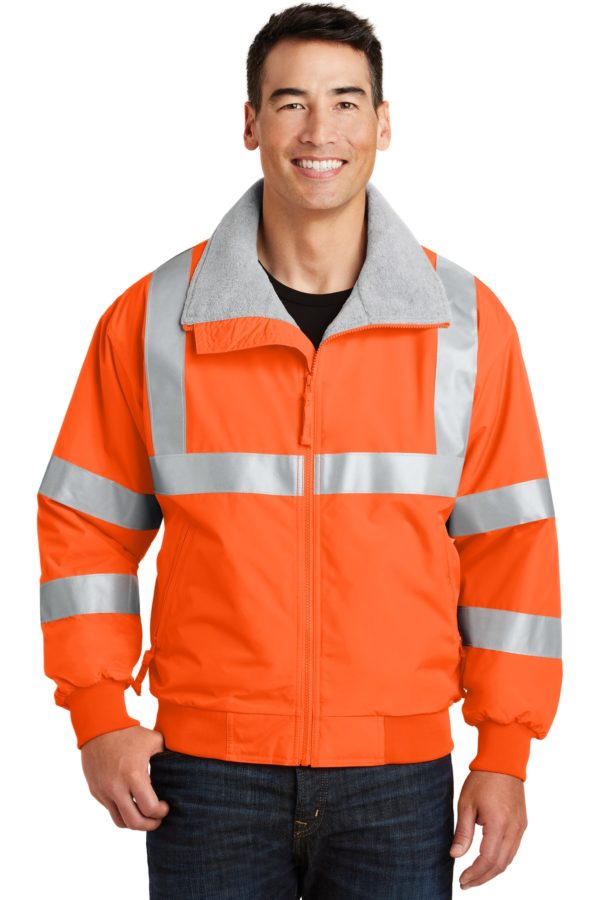 Port Authority® SRJ754 Safety Orange/ Reflective