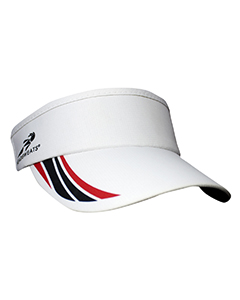 Headsweats 7703WV WHITE/ RED/ BLK