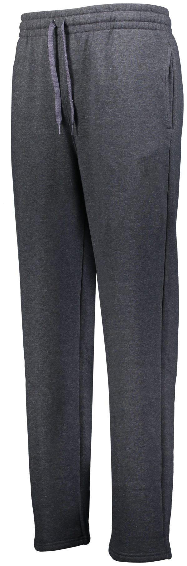 Russell 80/20 OPEN BOTTOM SWEATPANT CHARCOAL GREY HEATHER