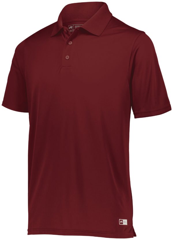 Russell Essential Polo CARDINAL