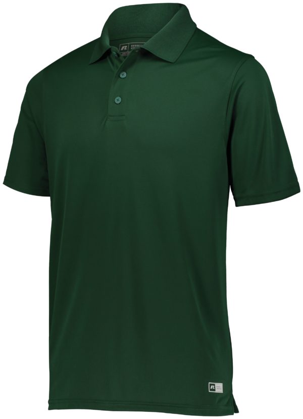 Russell Essential Polo DARK GREEN
