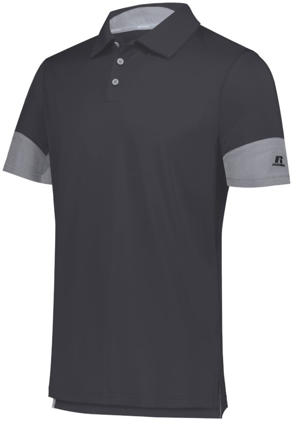 Russell HYBRID POLO STEALTH/STEEL