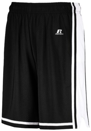 Russell Legacy Basketball Shorts BLACK/WHITE