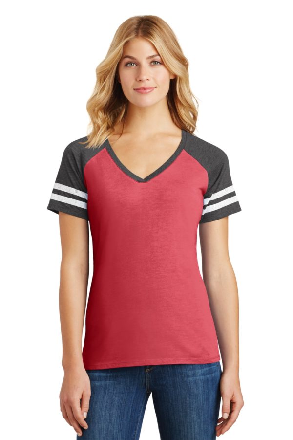 District DM476 Heathered Red/ Heathered Charcoal